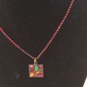 Sorrelli Multi Stone necklace